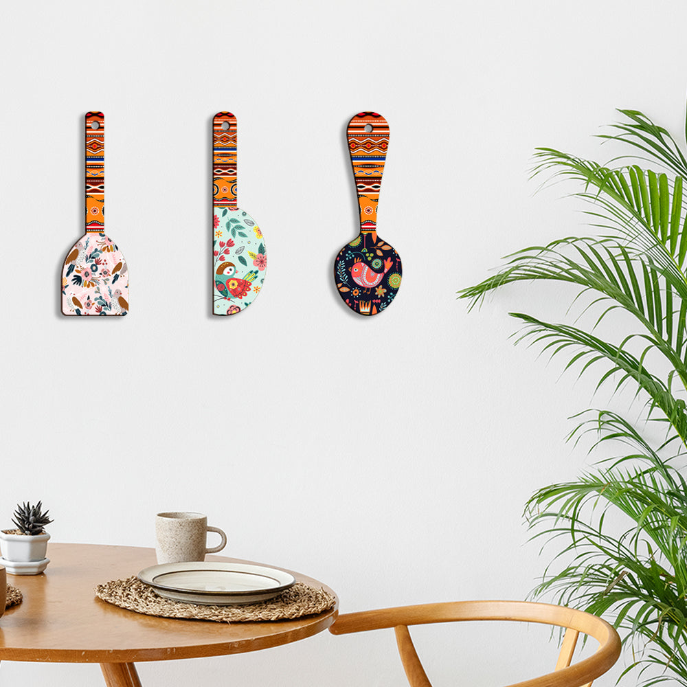 Spoon Shape Wall Hanging