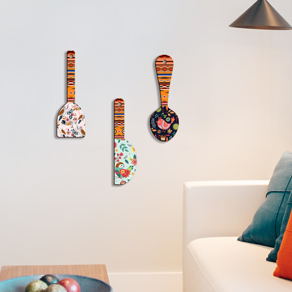 Spoon Shape Wall Hanging