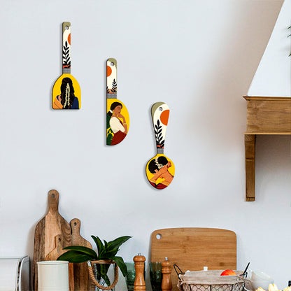 Spoon Shape Wall Hanging