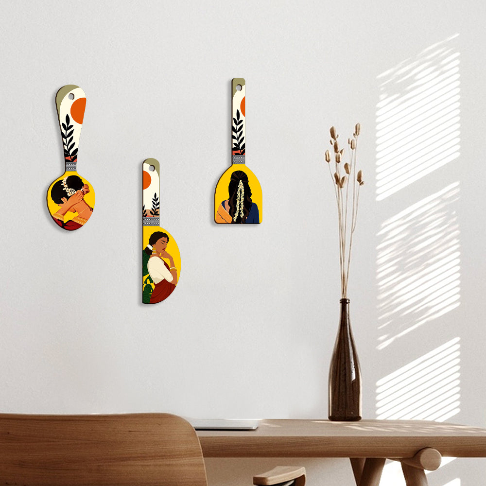 Spoon Shape Wall Hanging