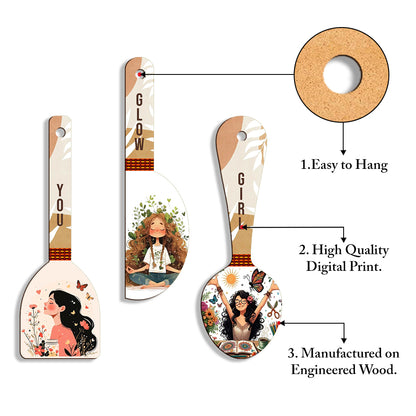 Spoon Shape Wall Hanging