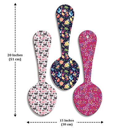 Spoon Shape Wall Hanging