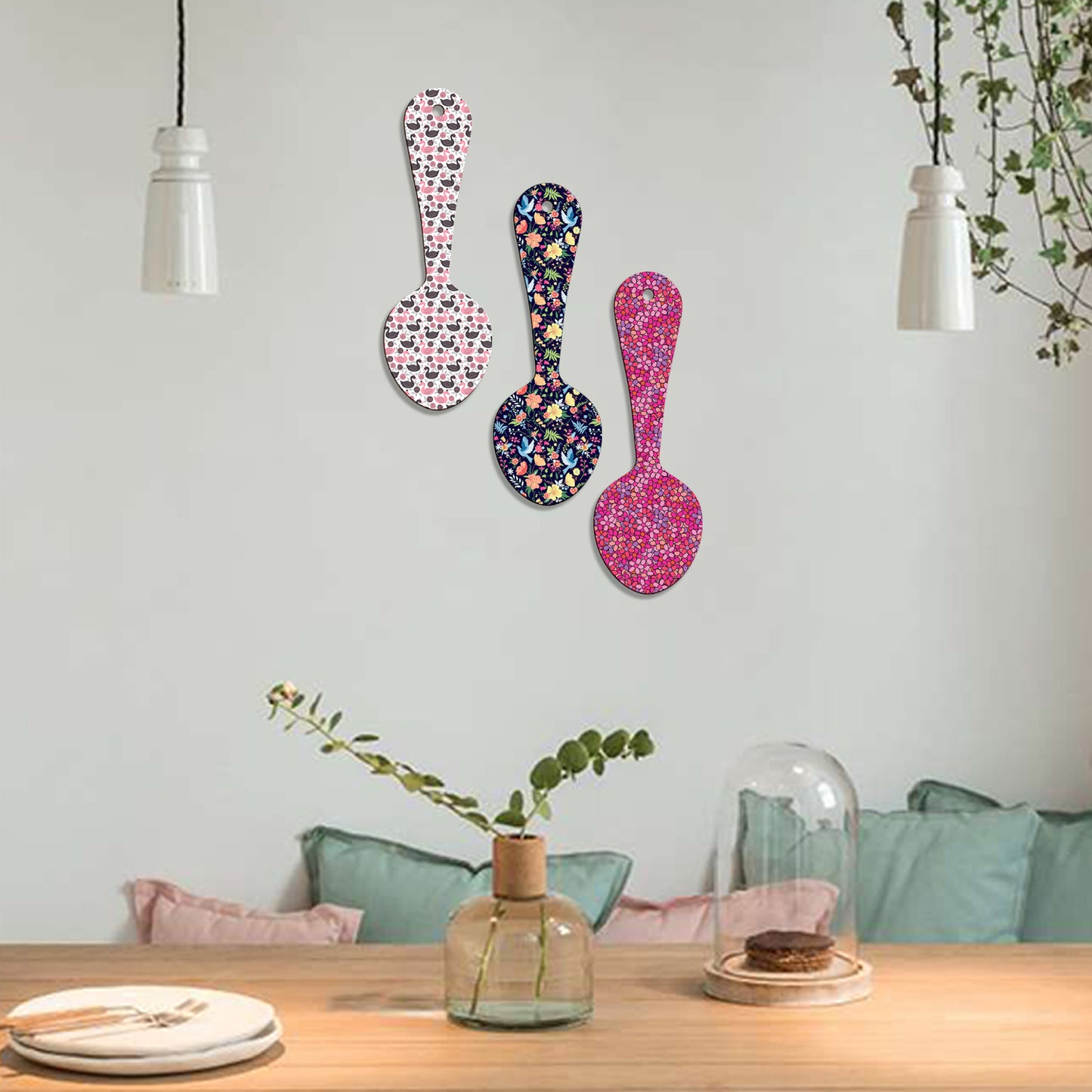 Spoon Shape Wall Hanging