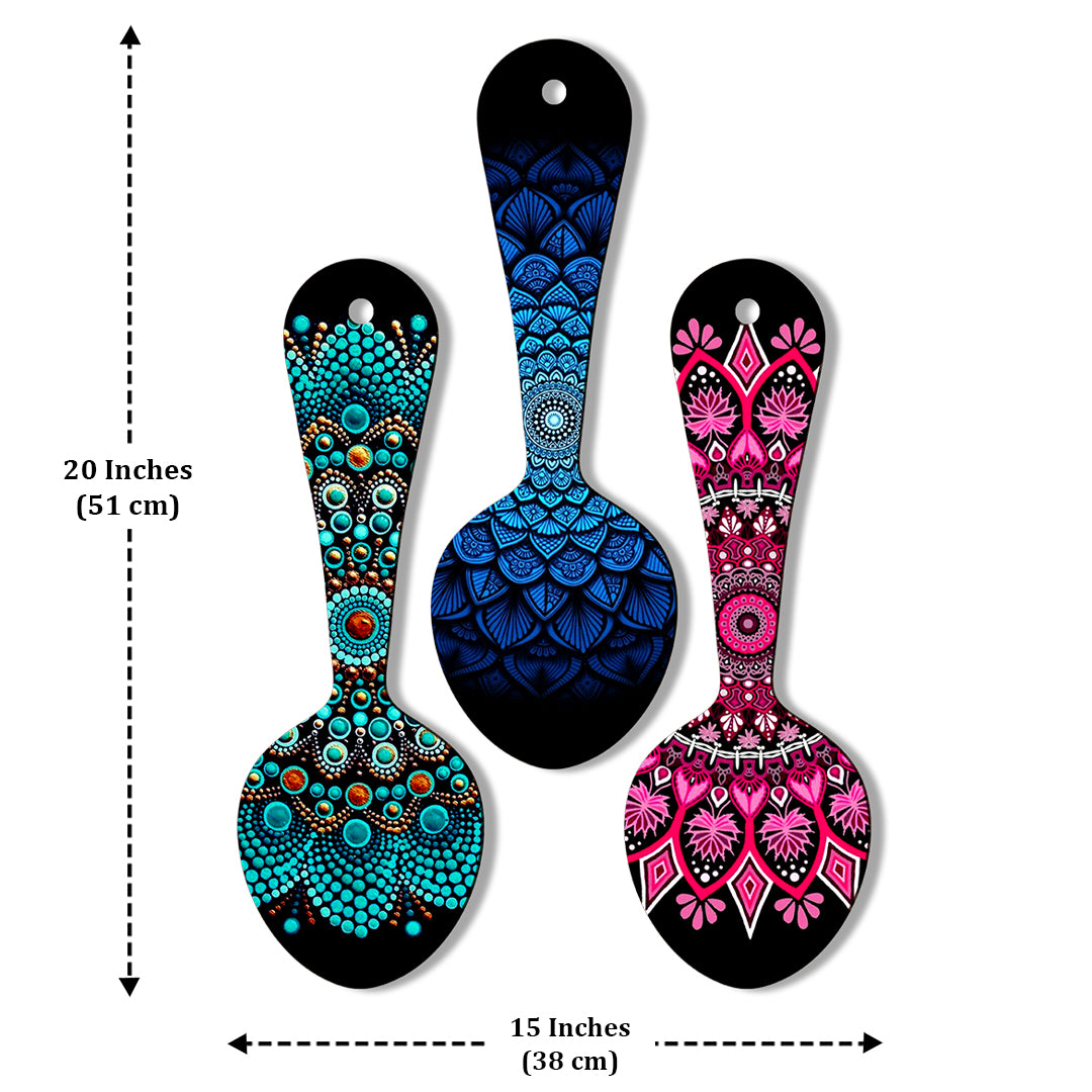 Spoon Shape Wall Hanging