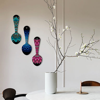 Spoon Shape Wall Hanging