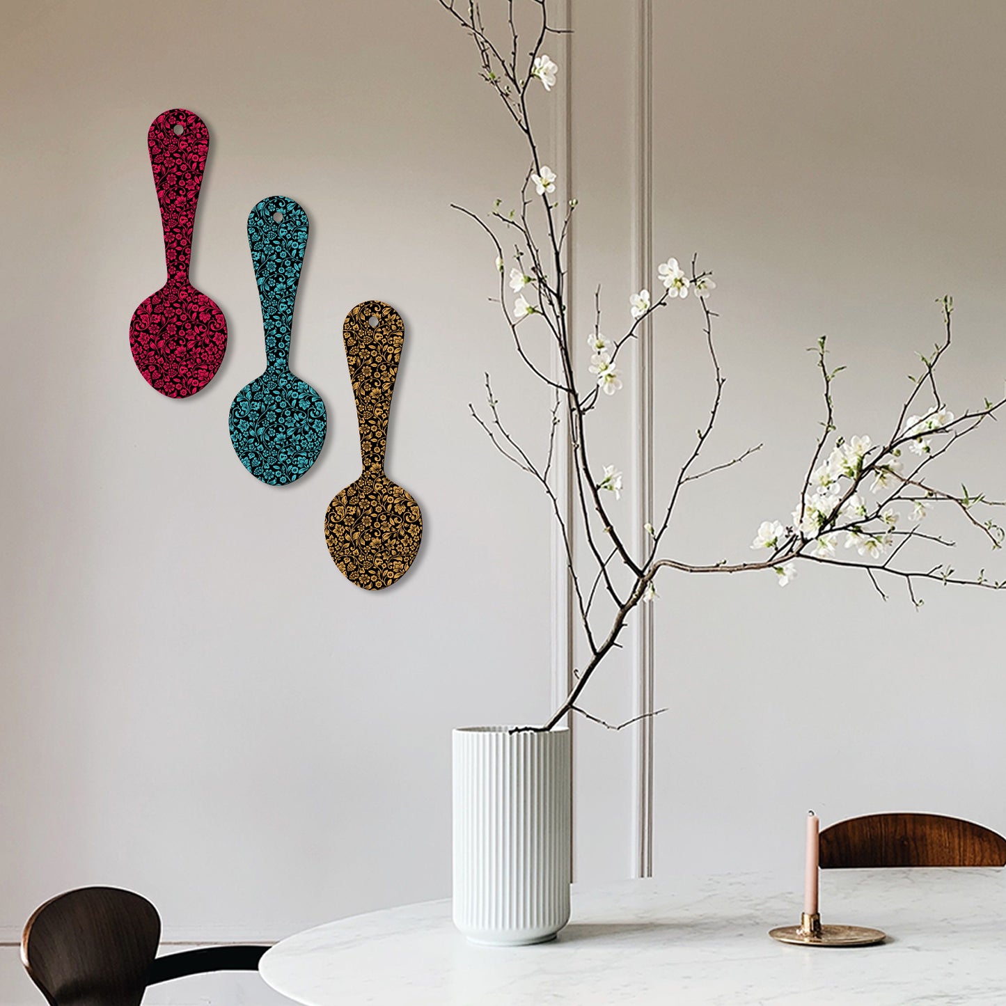 Spoon Shape Wall Hanging