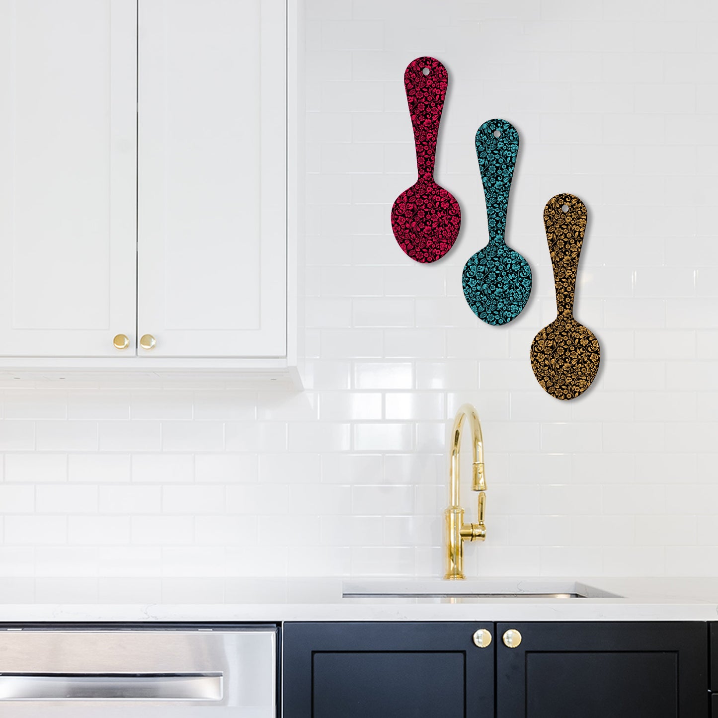 Spoon Shape Wall Hanging