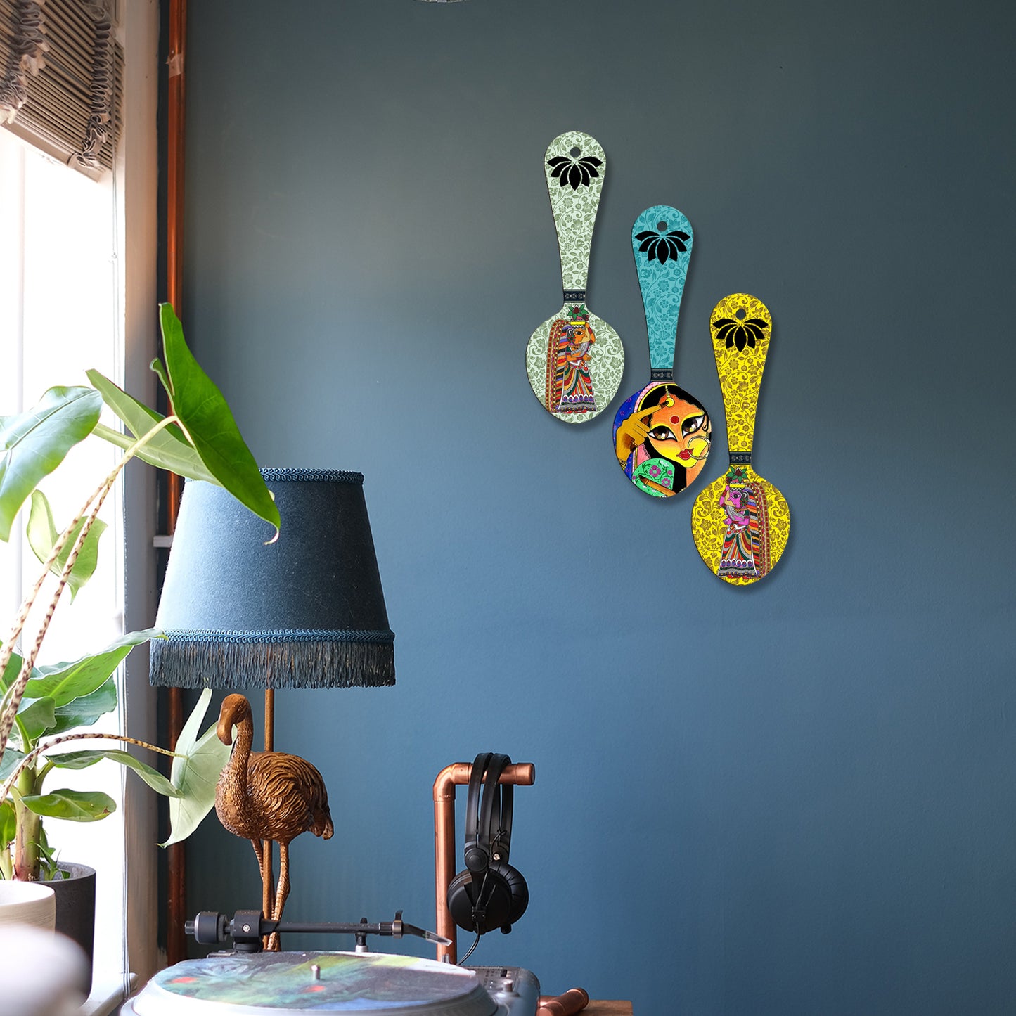 Spoon Shape Wall Hanging