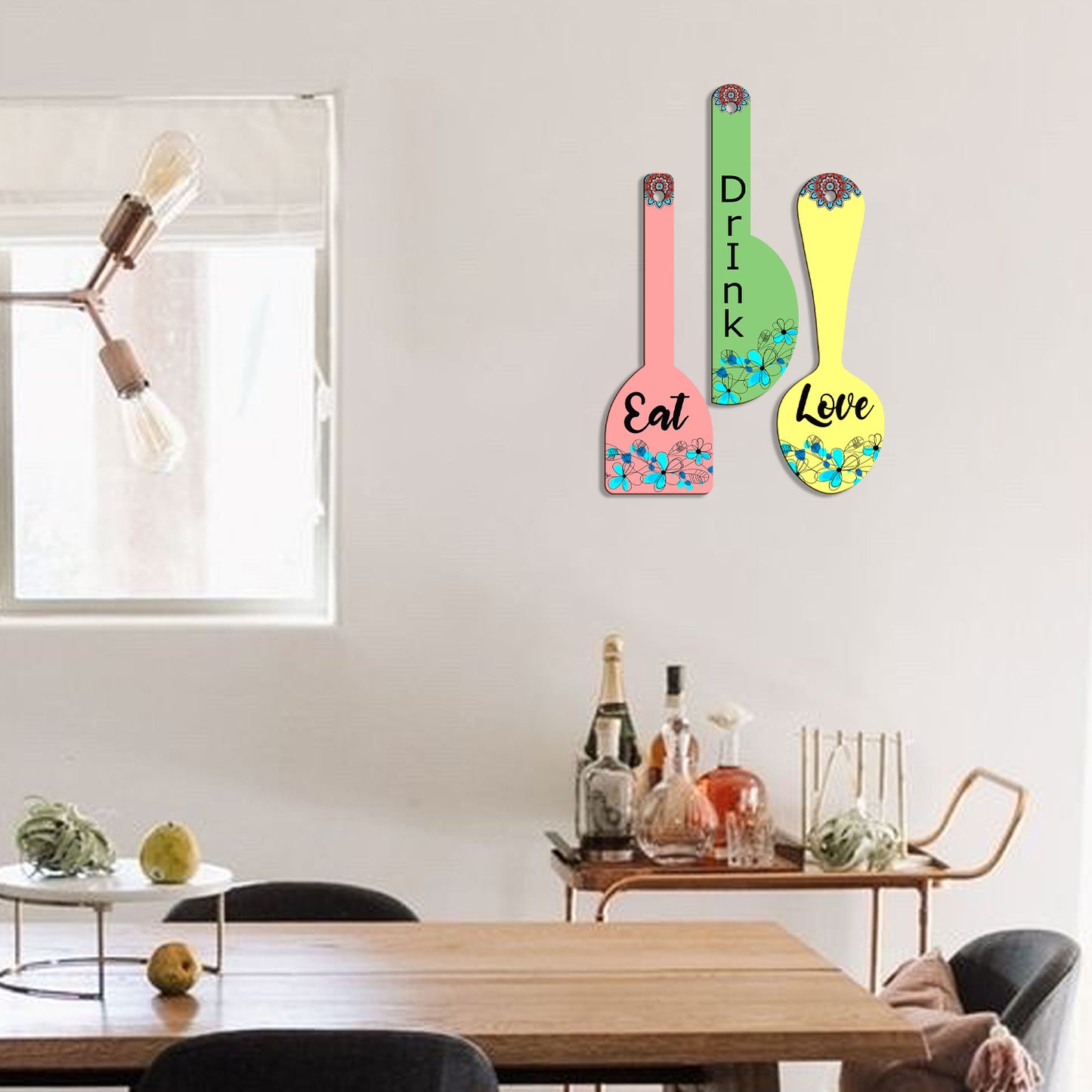 Spoon Shape Wall Hanging