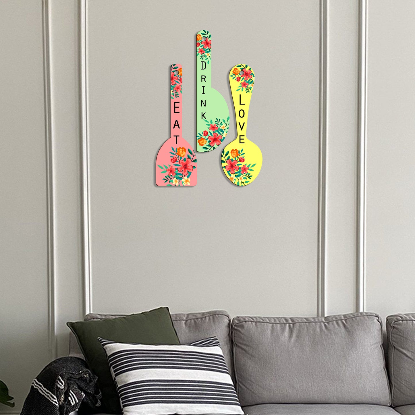 Spoon Shape Wall Hanging