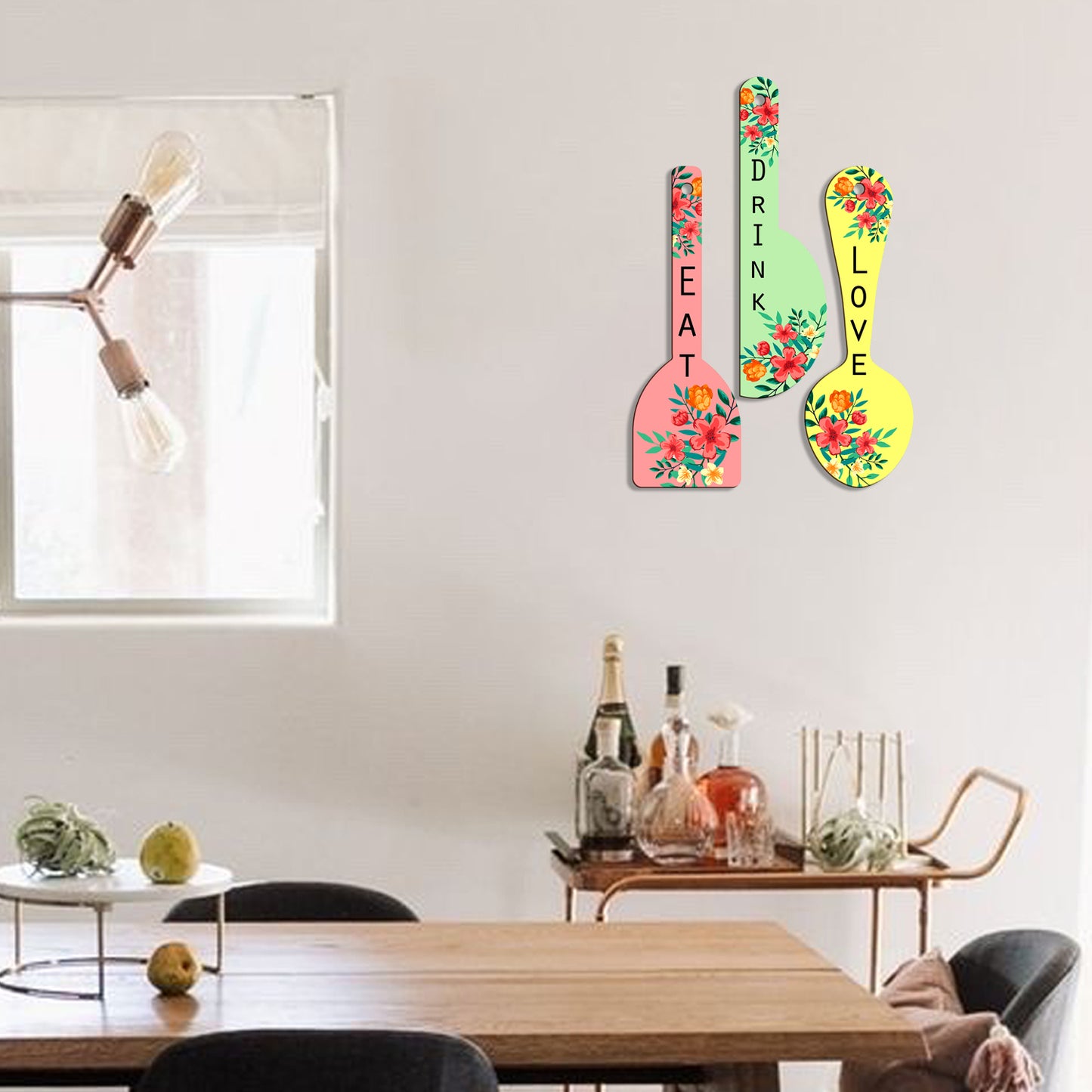 Spoon Shape Wall Hanging