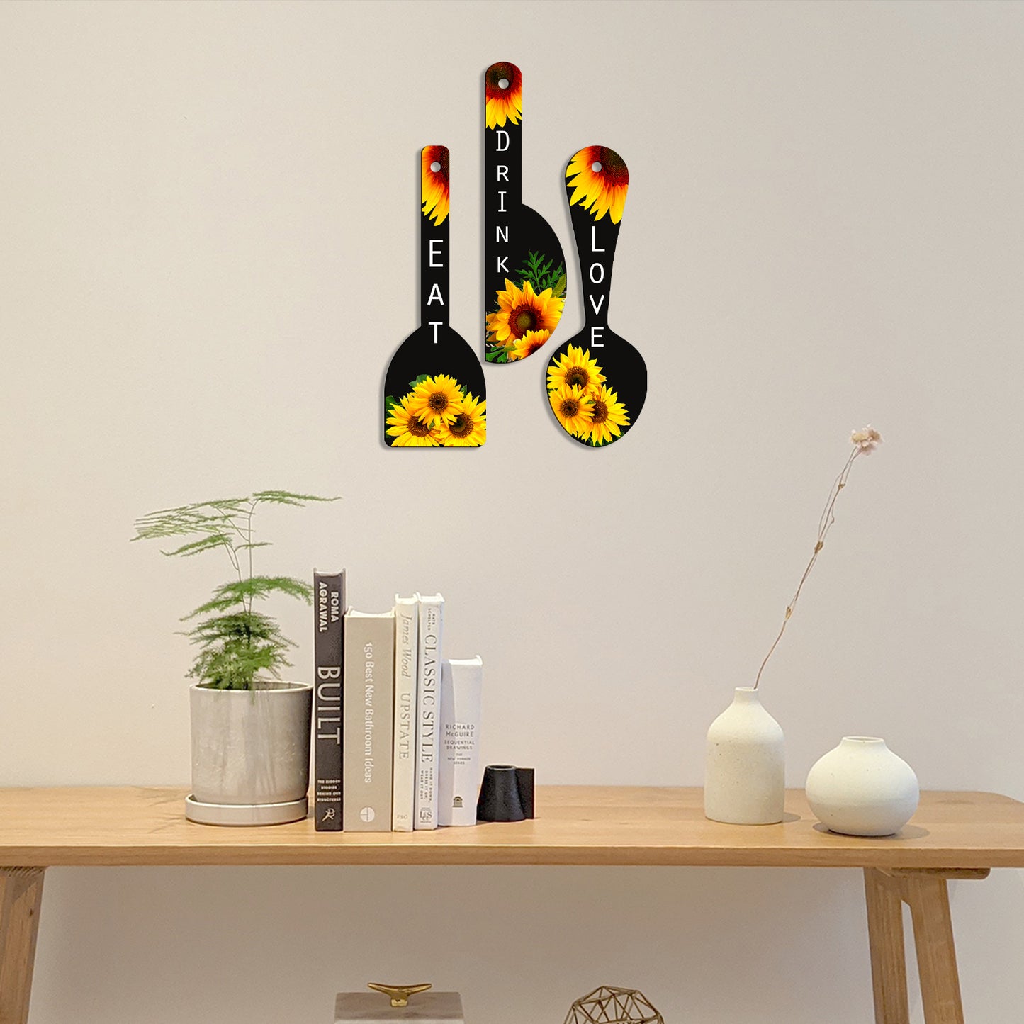 Spoon Shape Wall Hanging