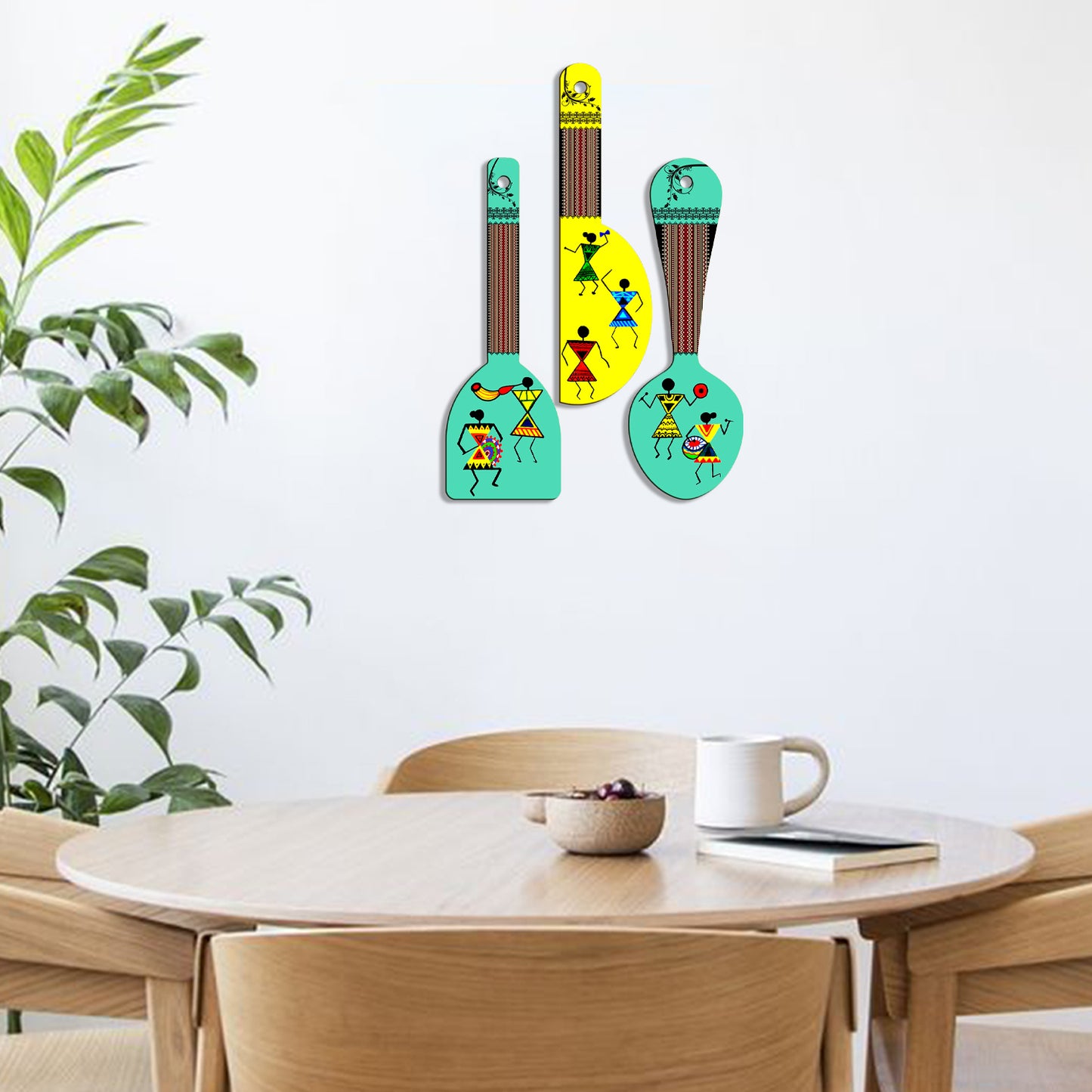 Spoon Shape Wall Hanging