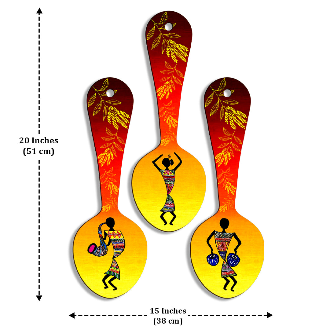 Spoon Shape Wall Hanging