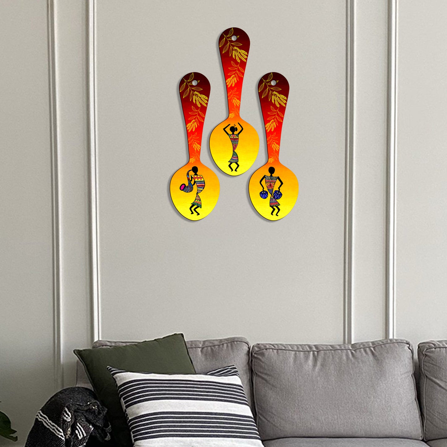 Spoon Shape Wall Hanging