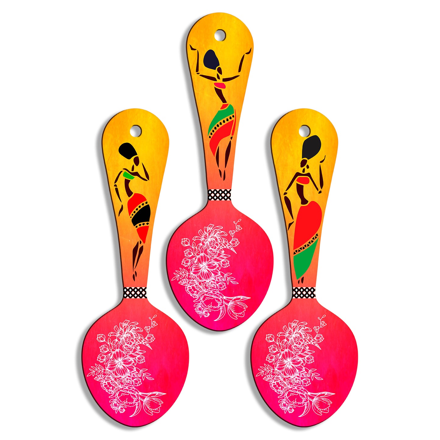 Spoon Shape Wall Hanging