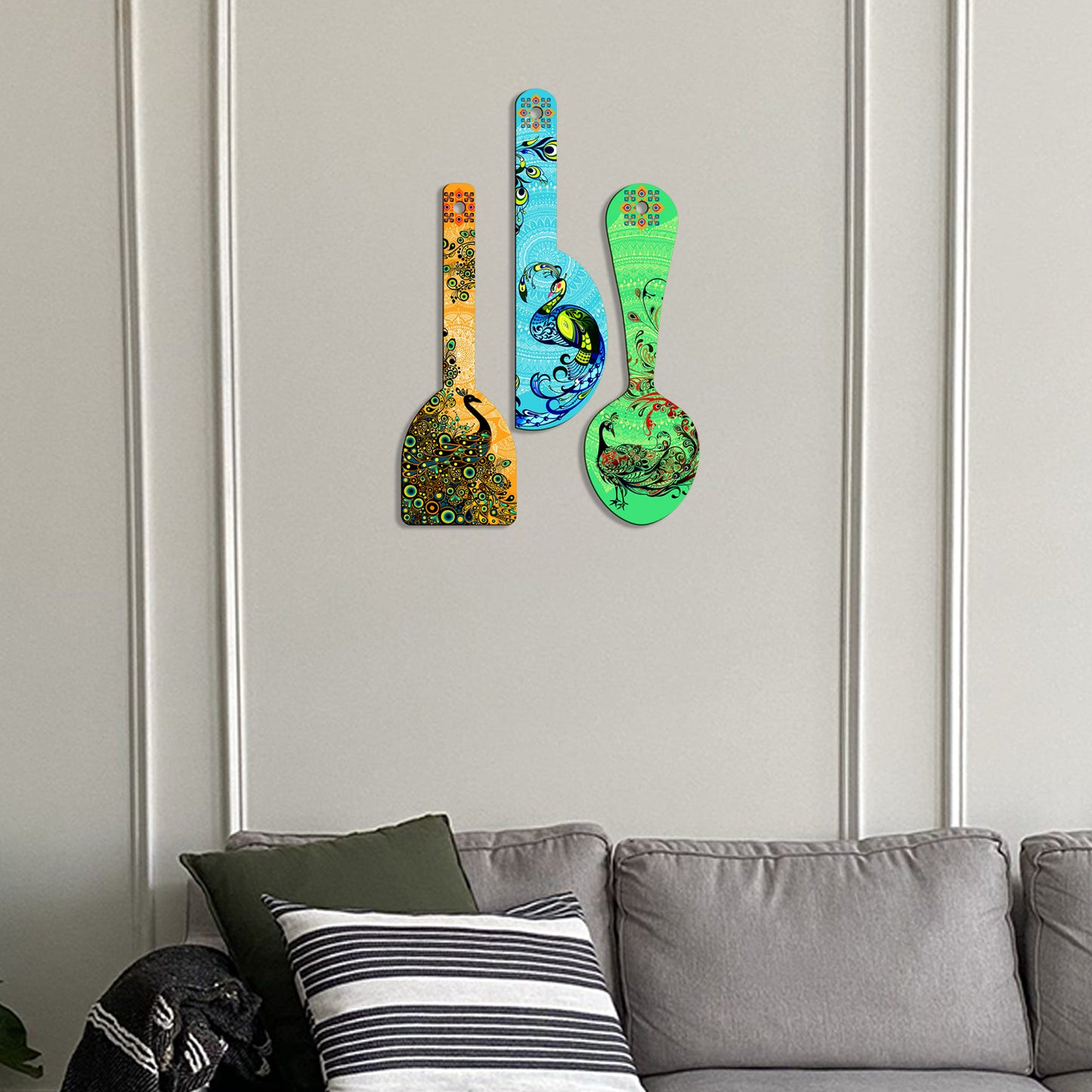 Spoon Shape Wall Hanging