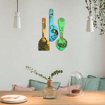 Spoon Shape Wall Hanging