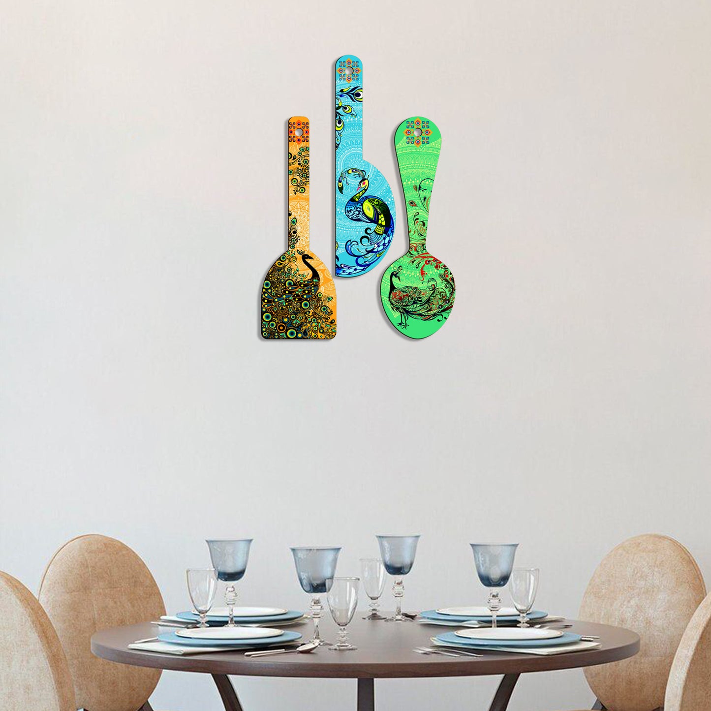 Spoon Shape Wall Hanging