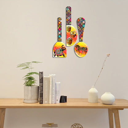 Spoon Shape Wall Hanging