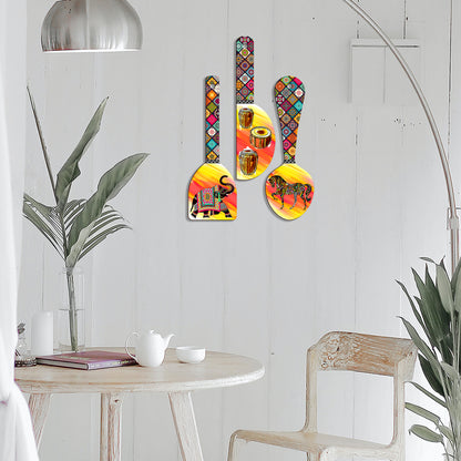 Spoon Shape Wall Hanging