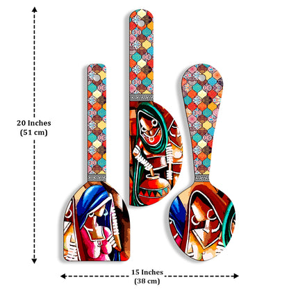 Spoon Shape Wall Hanging