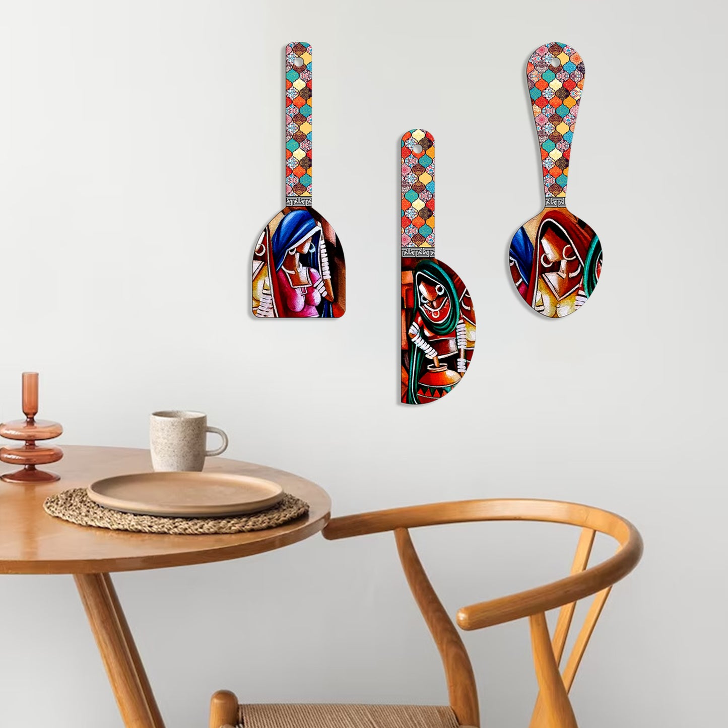 Spoon Shape Wall Hanging