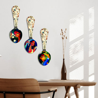 Spoon Shape Wall Hanging