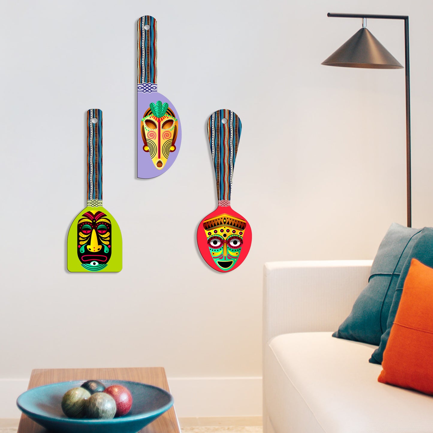 Spoon Shape Wall Hanging