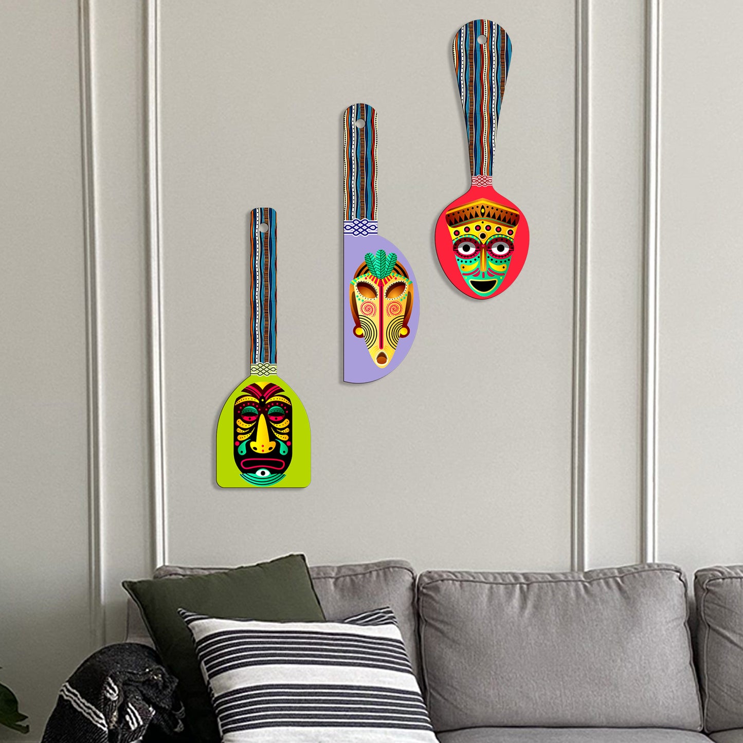 Spoon Shape Wall Hanging