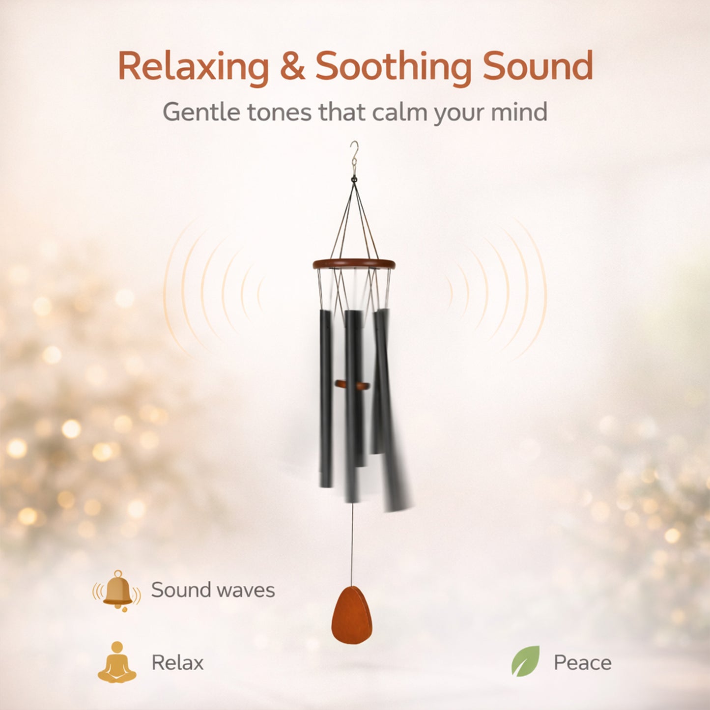 Wind-Chime-KS0502-Black