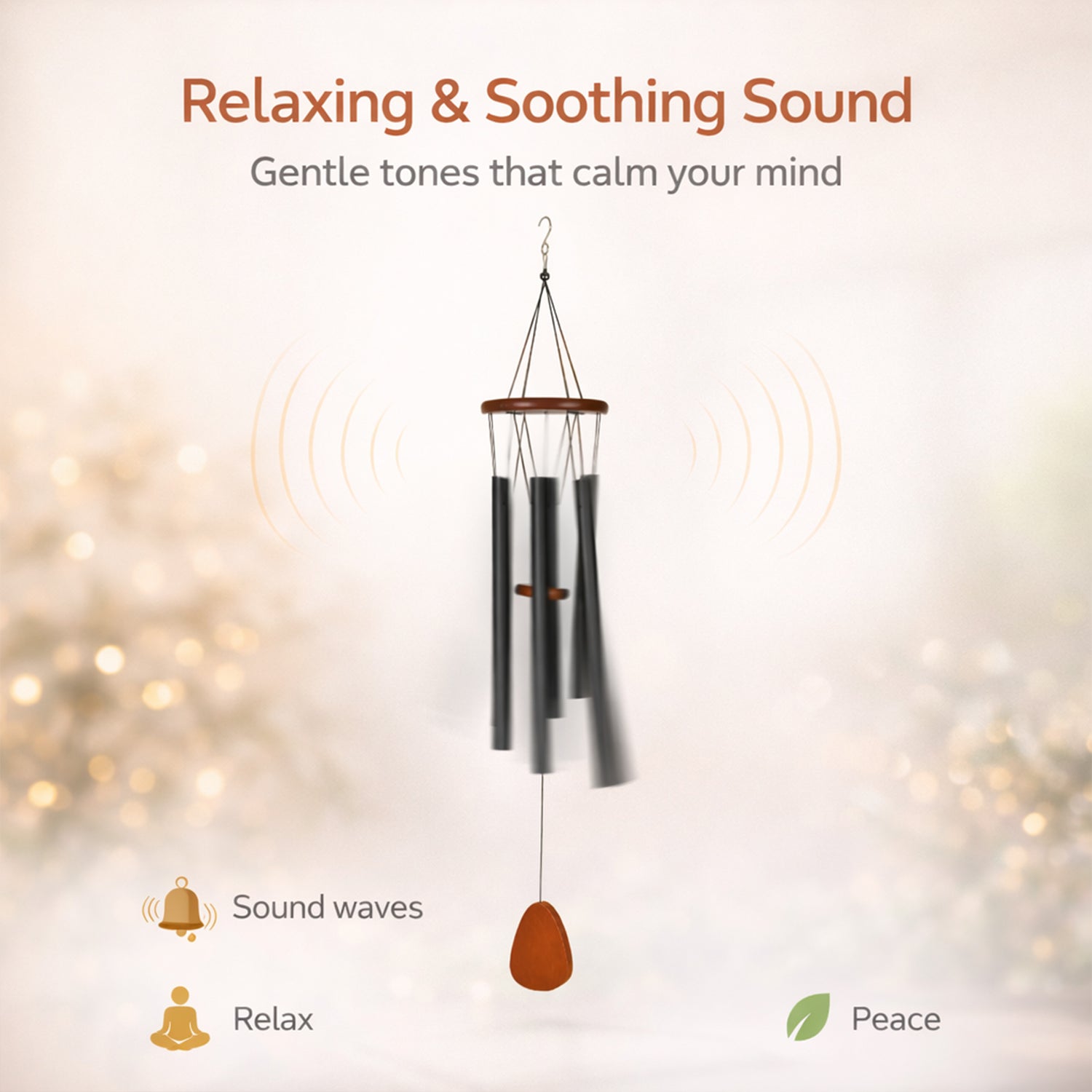 Wind-Chime-KS0502-Black