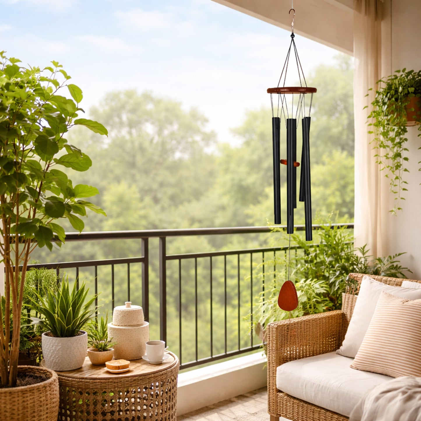 Wind-Chime-KS0502-Black