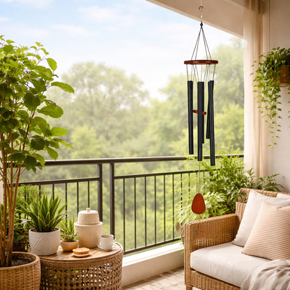 Wind-Chime-KS0502-Black