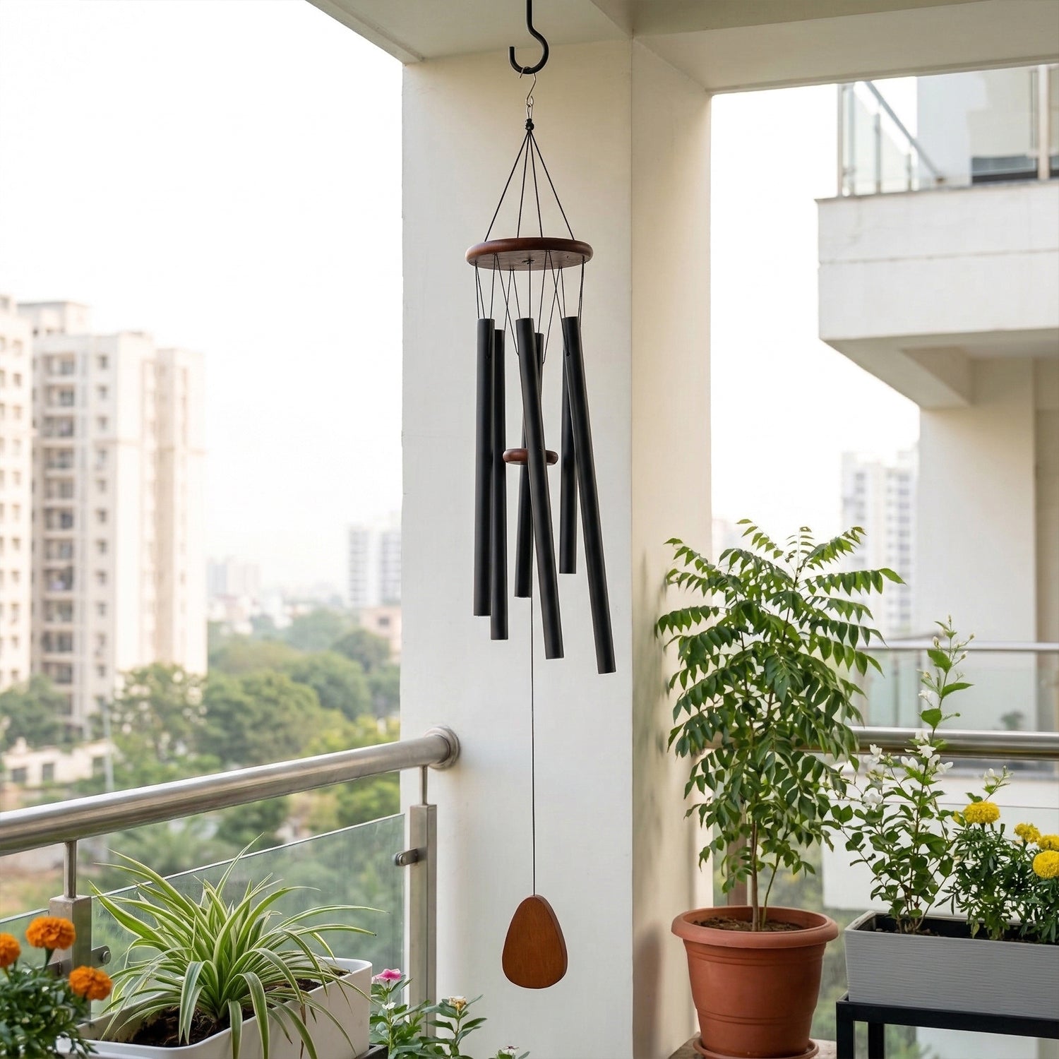 Wind-Chime-KS0502-Black