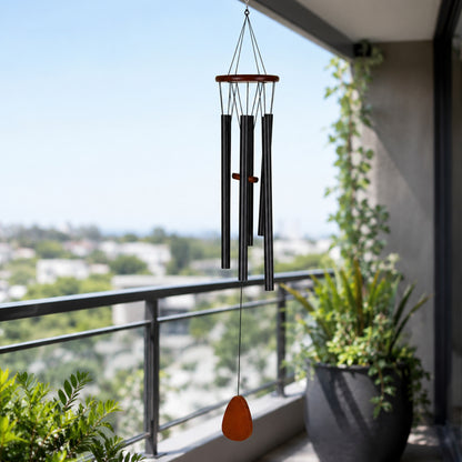 Metal Wind Chime (5-Tube, 95 cm) for Home, Balcony & Garden