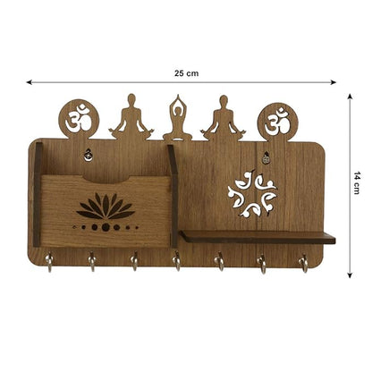 Yog Asana Pocket Key Holder