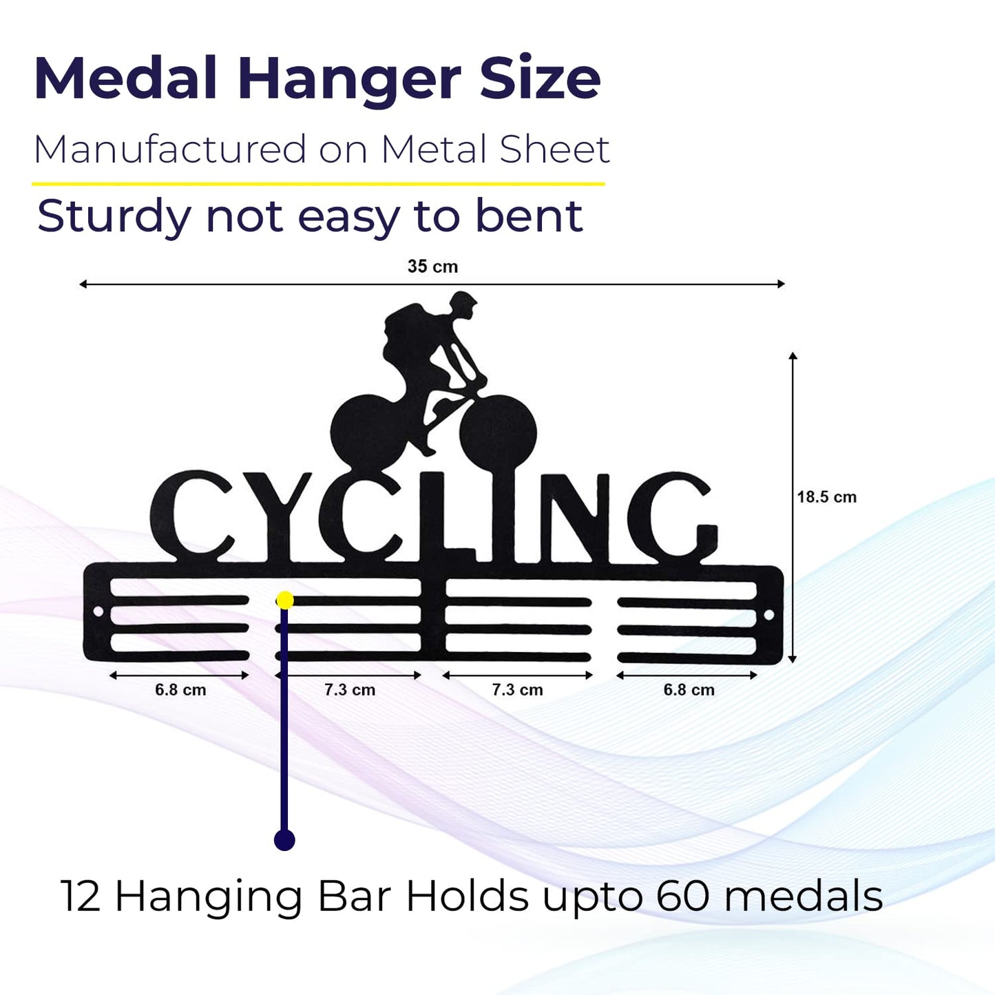 Cycling Medal Holder