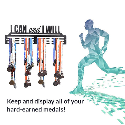 I Can and I Will Medal Holder