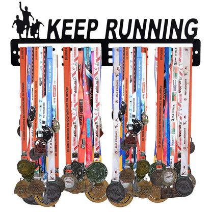 Keep Runing Medal Holder