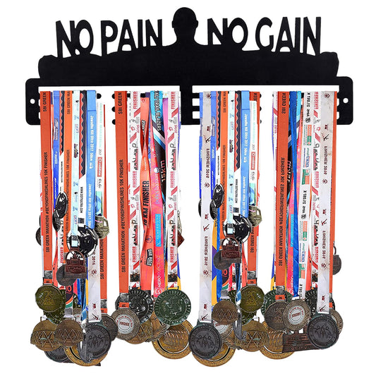 No Pain No Gain Medal Holder