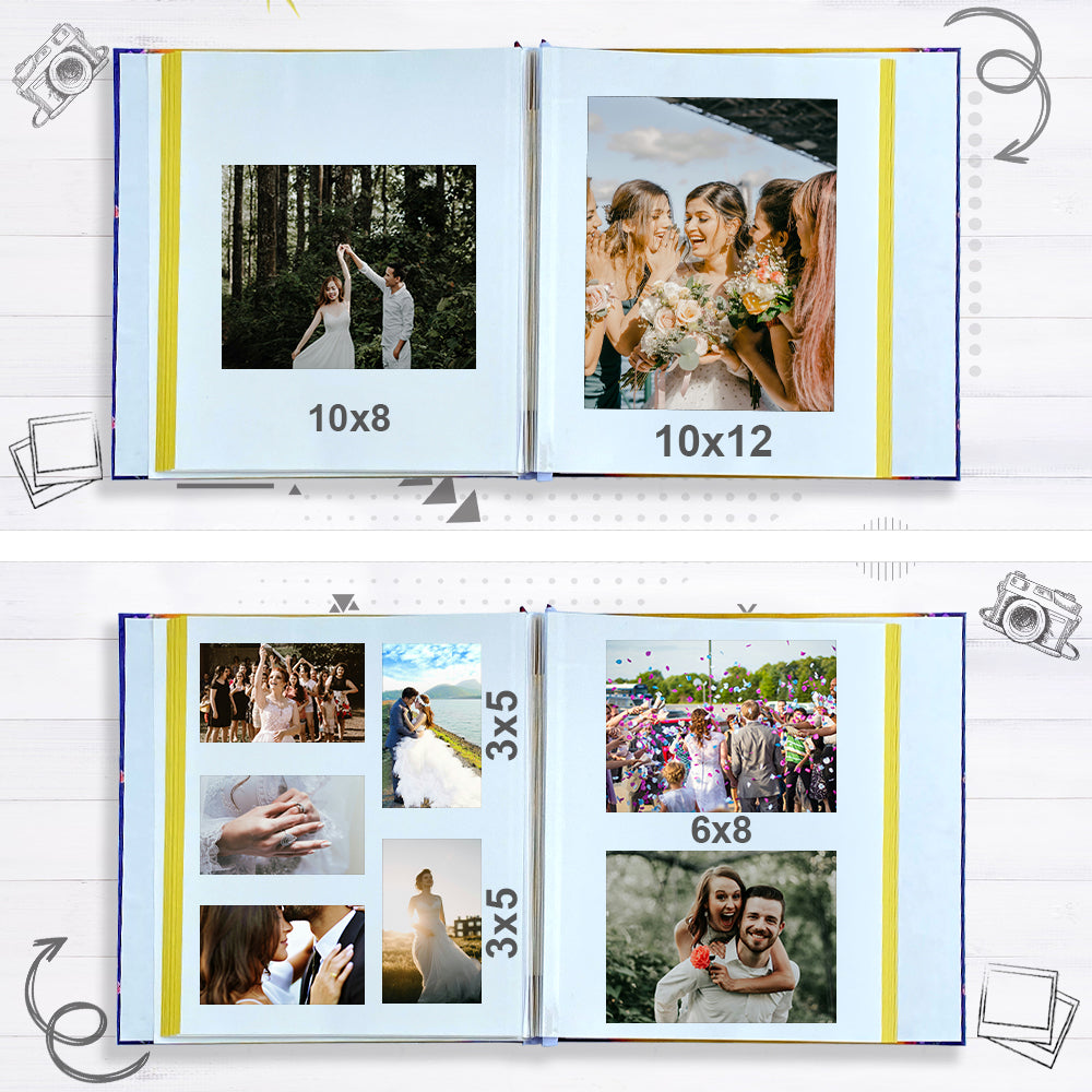 A Look Back Auto Stick Photo Album