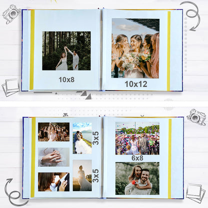 A Look Back Auto Stick Photo Album