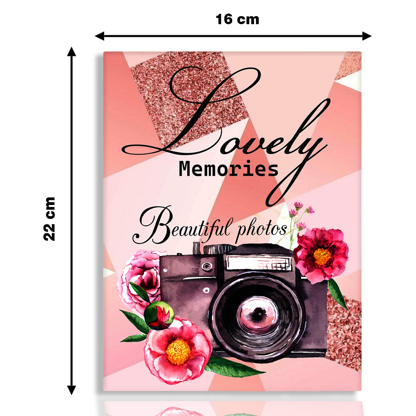 Beautiful Photos Photo Album 5X7 Size Holds 72 Photos