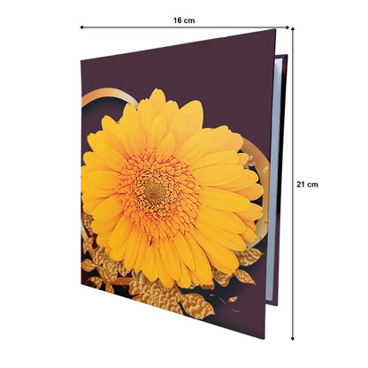 Big Sun Flower Photo Album 5X7 Size Holds 72 Photos