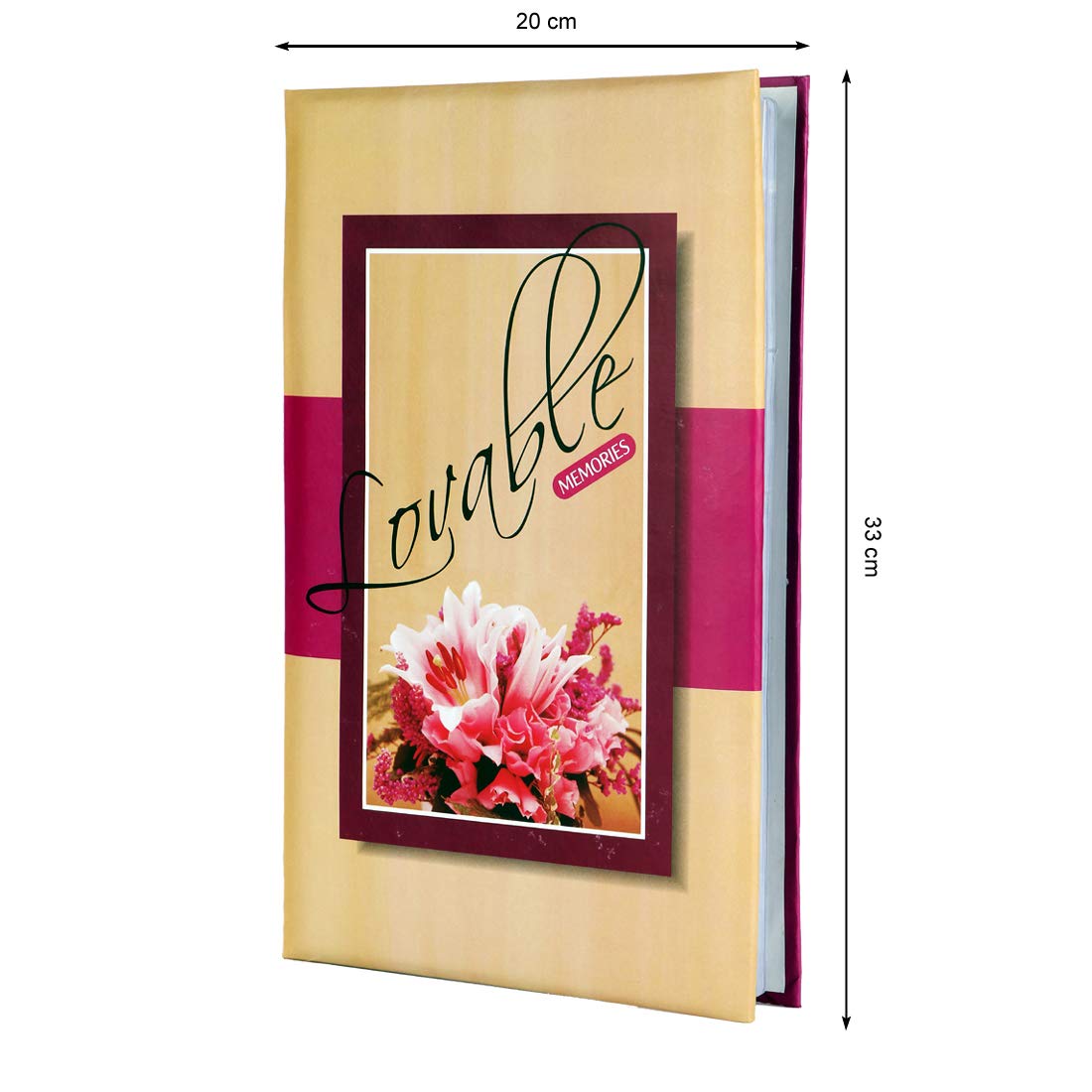 Lovable Memo Photo Album 4X6 Size Holds 204 Photos