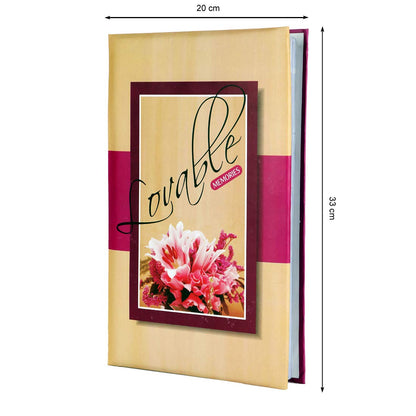 Lovable Memo Photo Album 4X6 Size Holds 204 Photos