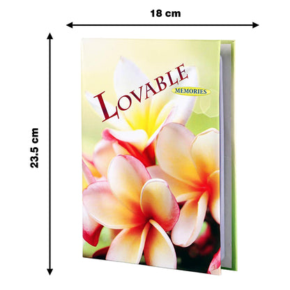 Lovable Memo Photo Album 6X8 Holds 100 Photos