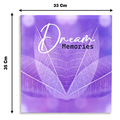 Purple Dream Memories Auto Stick Photo Album