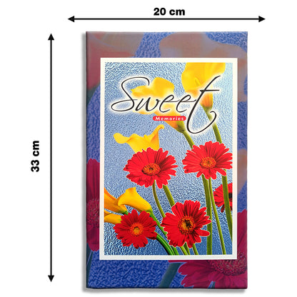 Sweet Flower 4X6 Holds 204 Photos